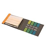 Demiawaking PH試験紙 80枚入り 溶液テストなど色々使える　精密なpH試験用紙　 アルカリ性/酸性　PH範囲選択可能 (PH 6.4-8.0)