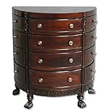 アンティーク家具調 ハーフムーンチェスト 12引出し コンソール 英国家具 Bally William (バリーウィリアム社）マホガニー材