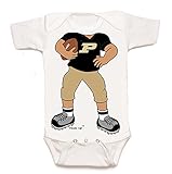 Purdue Boilermakers Heads Up 。Football Baby Onesie (新生児)