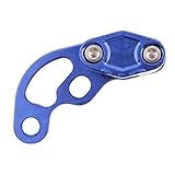 Baosity アルミニウム合金　オートバイ　オイルパイプ　ケーブル　線　チューブ　ホース　クランプ　クリップ　全5色 - 青