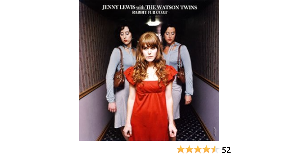 Amazon ラビット ファー コート ジェニールイス ウィズ ザ ワトソン ツインズ ポップス 音楽