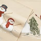 Cuddl Duds Snowman Sheet Set - Twin [並行輸入品]
