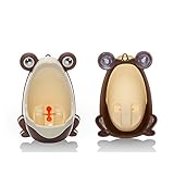 LEORXトイレ小便器トイレ小便器トイレトレーニング男の子Frog with Fun Aimingターゲット