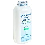 Johnson's Baby Powder, Pure Cornstarch with Aloe & Vitamin E, 15-Ounce Bottles by Johnson's