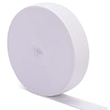 SANJAOYEE 平ゴム 弾性バンド ゴム紐 幅20mm 長さ40m ホワイト ウエストゴム 織りゴム パジャマゴムバンド 幅広ゴムひも 裁縫手芸 裁縫道具 手芸 ゴムひも サイズ調整 ゴムひも