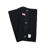 ベビーアリス　今治サッキングパッド ブラック【日本製】リバーシブルベルトカバー よだれパッド ブラック