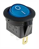ボート12V ON / OFFラウンドロッカースイッチ+防水スプラッシュカバー車のダッシュボード