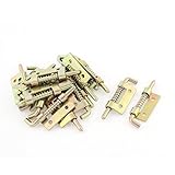 バネ仕掛けのドアの安全メタルバレルボルト右タイプラッチ17pcs