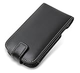 PDAIR レザーケース for GALAXY NEXUS SC-04D 縦開きタイプ(ブラック) PALCSC04DF/BL