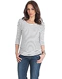 Seraphine セラフィン マタニティトップ Luna 3/4スリーブマタニティナーシングトップ サイズXS ブルーストライプ 授乳対応