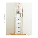 南欧風トイレラックシリーズ 【2： コーナー】 ホワイト(白) 【完成品】 生活用品 インテリア 雑貨 インテリア 家具 収納家具 その他の収納家具 top1-ds-1455311-ah [簡素パッケージ品]