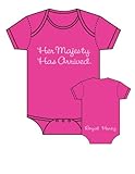 Sara Kety Infant Bodysuit - Her Majesty Hot Pink 0/6mo by Sara Kety [並行輸入品]