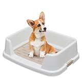 アイリスオーヤマ トレーニング犬トイレ ホワイト ワイドサイズ用