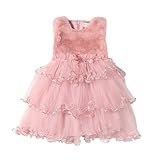 Cutelove　ドレス　 プリンセスドレス　兎毛　レース　暖かいドレス　袖なし　ノースリーブ　女の子　ベビー　ガールズ　赤ちゃん　幼児　秋　冬　可愛い　素敵　保温　防寒　カジュアル　普段着　素敵　韓