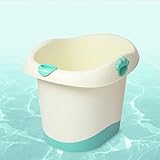 TIDLT バスタブ 子供たちはバレルを浴びる PP材料 ベビープール 収納ボックス おもちゃプール ピンク ブルー 緑 (色 : 緑)