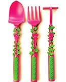 Set of 3 Garden Fairy Utensils by Constructive Eating [並行輸入品]