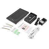 MolySun ドアベル ワイヤレス 玄関7"カラービデオドアホンビデオインタラクションドアベルIRナイトビジョン防水セキュリティカメラドアベルキットホームサーベイランス（グレー）