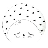 quietcloud新生児ベビー子供クロール毛布ラウンドSmiling Face印刷カーペット床マット