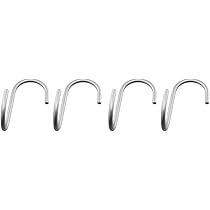 Amazon | ハイロジック TQOOL S字フック アルミ直角Sフック 小