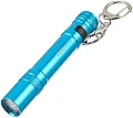 エルパ LEDキーライトコンパクトで持ち運びに便利 雨の中でも使える防雨使用 DOP-787(BL)