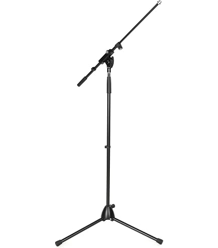 Amazon | K&M 21021B black マイクスタンド | マイクスタンド | 楽器