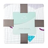 エイデンアンドアネイ ベビー ブランケット おくるみ クラッシックドリーム 出産祝い ギフト (カラー：Thistle-owlish) 6066 Aden+Anais [並行輸入品]