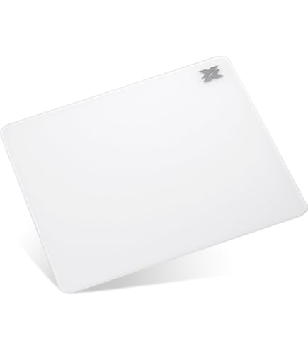Skypad 3.0 XL ホワイト Amazon.com: SkyPAD Glass 3.0 XL Gaming Mouse Pad with Cloud