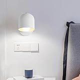 おしゃれなアンティークデザインのウォールライト 壁掛け ライト ブラケットライト 廊下 照明 壁付け照明 室内照明 階段 トイレ リビング 寝室 玄関 廊下 脱衣所 洗面所 店舗E26口金 LED対応 [電球別売り] (White)