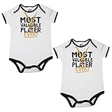 ( Pack of 2 ) Grambling State Tigers NCAA幼児Footballワンピースロンパース ホワイト