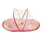 Mosquito Net、elacoベビーベッドポータブル折りたたみメッシュMosquito Net Crib子 92*40*48cm Elaco -HJ579