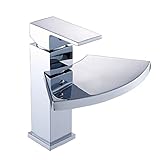 babykk滝蛇口フル銅蛇口Basin蛇口ホットとコールドバスルームシンク洗面