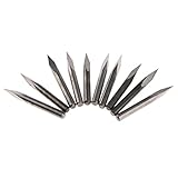 Perfk 彫刻ビット　CNC ルーターツール　V字型　タングステン鋼　10本入り　研削工具　多サイズ選択可　 - 20度