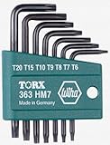 メーカーWihaツール817から36392 7-PC。トルクスLキーセットW-プラスチックホルダーT6 T