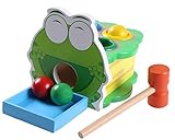 Ziweibaベビー/幼児用Frogハンマーベンチとボールトラック