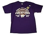 Kansas State Wildcats 2013 Buffalo Wild Wings Bowl ChampsユースTシャツ( XL )