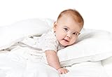 ストレッチキルト風フィットに防水マットレスパッド、低刺激性マットレスカバー、Assure Sleep by L 'cozee CRIB 28' x 52' + 6'