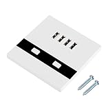 4ポートUSBソケット　LED付き　DC 5V　パネルコンセント　埋め込み　壁コンセント　チャージャー　壁ソケット　AC電源コンセント　AC 110〜250V　スマートフォンとデジタル製品充電対応(ホ