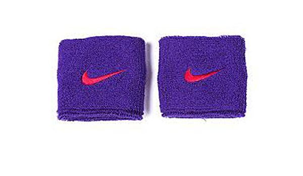 Amazon スウッシュ リストバンド 2個入り 586 コートパープル F Nike ナイキ リストバンド