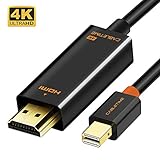 Mini Displayport to HDMI 変換ケーブル Thunderbolt Port 変換 HDMI 【4K 1M】 対応 金メ