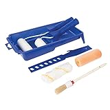 Silverline 9 Pce Decorators Roller & Brush Set Hand Tools Decorating Painting
