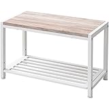 山善 アイアン マルチボード(アンティークアイボリー) 23V型まで対応 テレビ台＆ローテーブル FAMB-6030(AIV/ SWH) 返品種別A