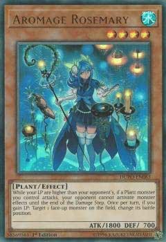 Amazon 遊戯王 Dupo En0 アロマージ ローズマリー Aromage Rosemary 英語版 1st Edition ウルトラレア Duel Power トレカ 通販