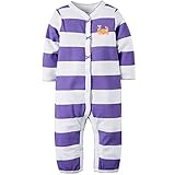 カーターズ Carter's ロンパース カバーオール 長袖 女の子 綿100% Cotton Snap-Up Footless Sleep & Play 6M (61-67cm) [並行輸入品]