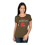 の女性用グラフィックTシャツ – Cleveland BrownsサイズSmall