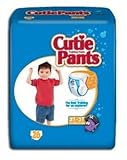 Cuties Refastenable Training Pants- Boys (Case) (4T to 5T (38+ lbs)- 4 Bags of 19) by Cuties [並行輸入品]