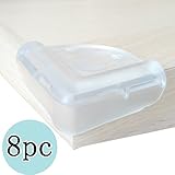 Corner Guards - JamHoo Premium Clear Corner Edge Protector - Table Furniture Bed Baby Proofing Cushi