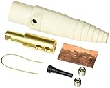 Hubbell Wiring Systems HBL400MW TPE Single Pole Male Plug, 400 Amp, 600VAC/250VDC, 2/0 - 4/0 Cable S