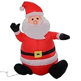 クリスマスサンタクロース4 ft Airblown Inflatable Xmas Decoration Lawn Yardアウトドア