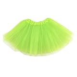 発表会 ダンス パニエ　TUTUチュチュスカート　レディース　大人用　カラフル　フリフリ　スカート レディース　舞台衣装 (ライトグリーン)