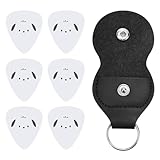 ポチャッコ ギターピック 6枚 ちいかわピック 0.46mm 初心者 練習用 (おにぎり型)